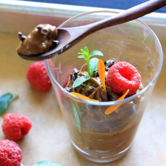 Chocolate Avocado Mousse by Chef Valentina Cordero