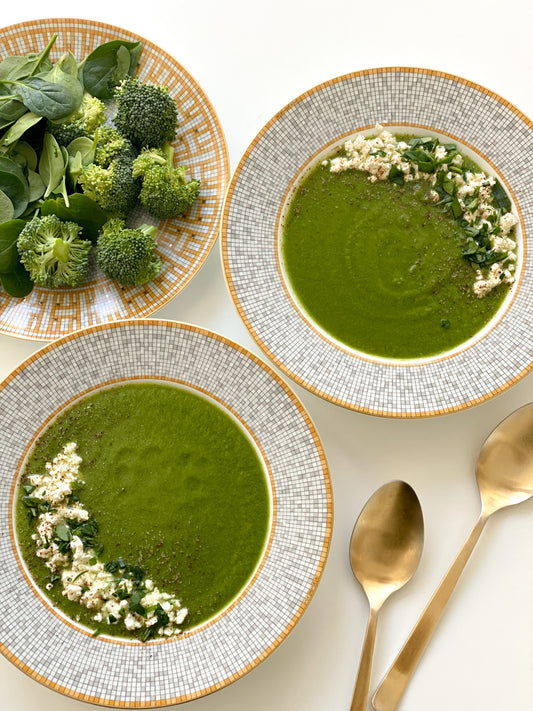 Broccoli & Spinach Soup