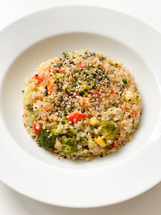 Veggie Quinoa Fried Rice