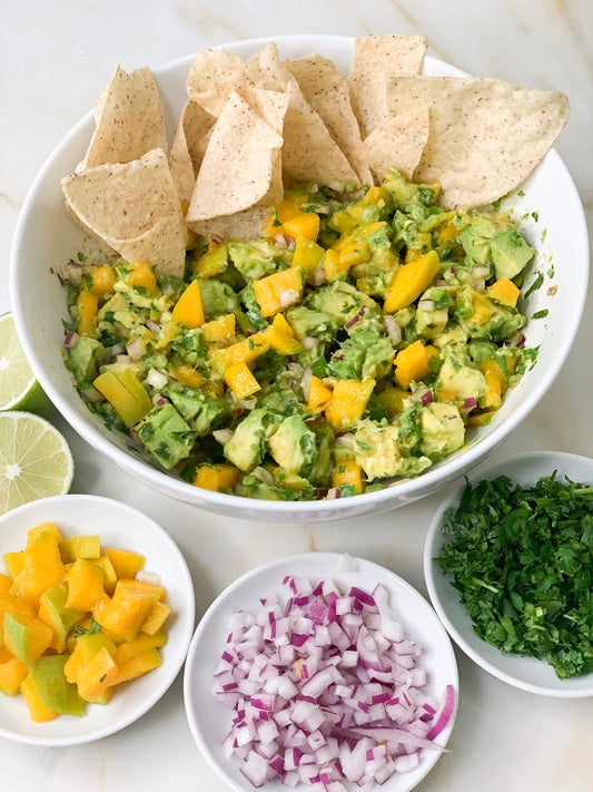 Tropical Mango Guacamole